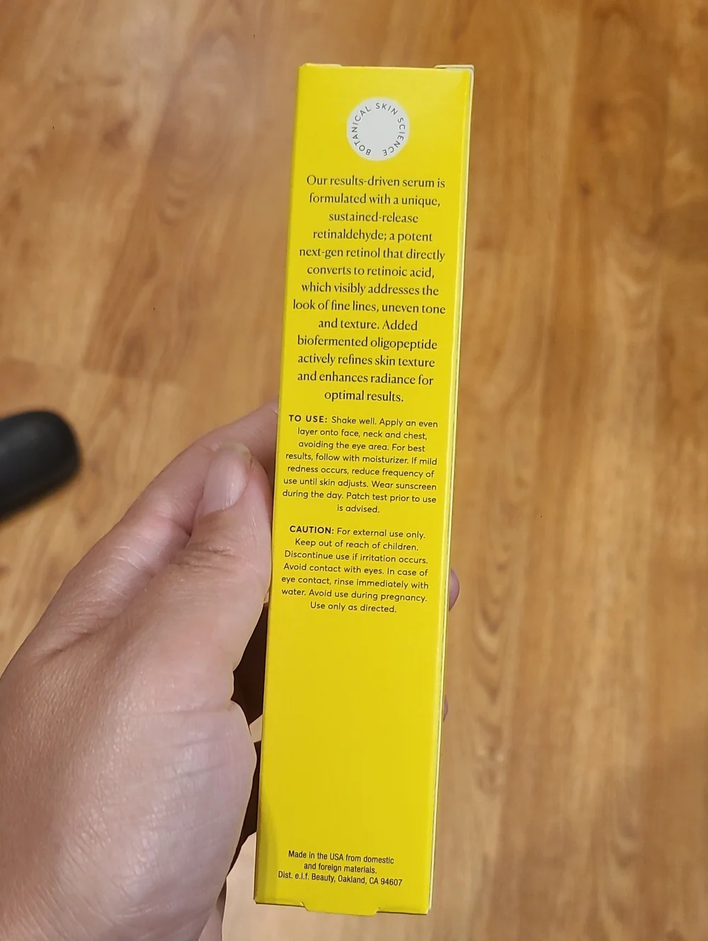 NIB NATURIUM Retinaldehyde Cream Serum 0.05%